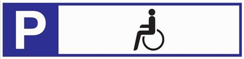 Parkplatzbeschilderung Parkplatz - 1 ST 