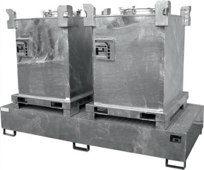 Auffangwanne 1000l L2650xB1300xH435mm - 1 ST 