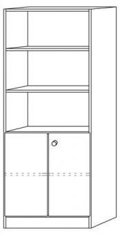 Schrank H2004xB800xT420mm - 1 ST 