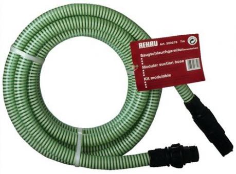 Saugschlauch-Garnitur RAUSPIRALFLEX - 6,14 M / 1 ST 