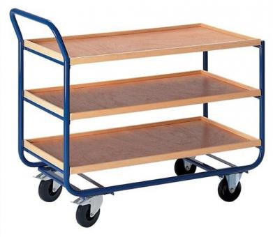Tischwagen 3 Holzwerkstoffplatten - 1 ST 