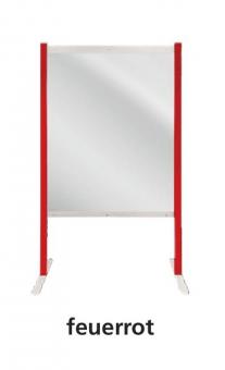 Hygiene-Schutzwand auf Standfüßen - 1 Stk 