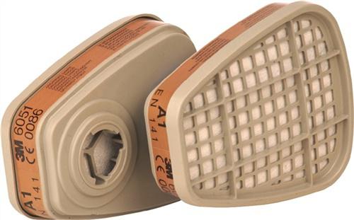 Gasfilter 6051 EN143:2000 - 2 ST 