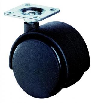 Kunststoffdoppelrolle D.50mm - 1 ST 