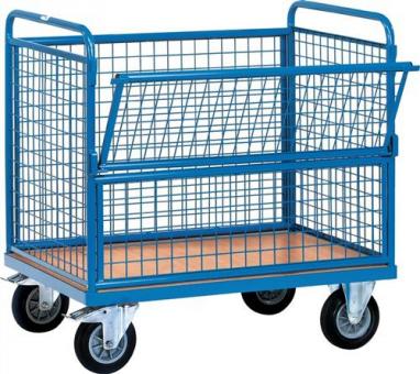Drahtkastenwagen Ladeflächen-L1200xB800mm - 1 ST 