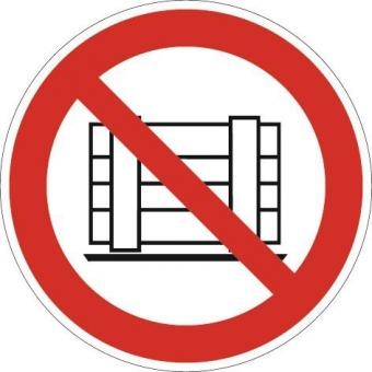 Verbotszeichen ASR A1.3/DIN - 10 ST 