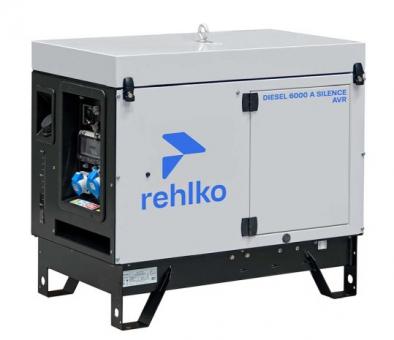 REHLKO Stromerzeuger DIESEL 6000 A SILENCE AVR C5 