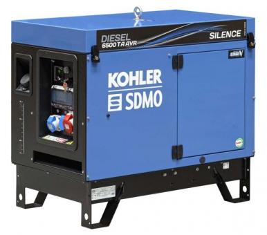 SDMO Stromerzeuger Diesel 6500 TA SILENCE AVR C5 - 1 Stk 