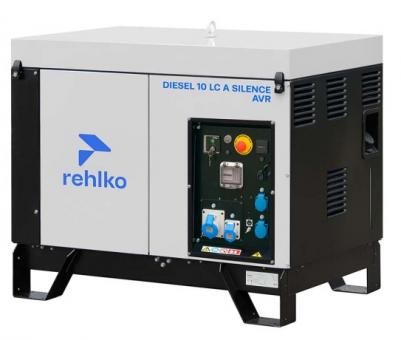 REHLKO Stromerzeuger DIESEL 10 LC A SILENCE AVR C5 