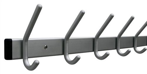Wandgarderobe Alu.F1 naturf.5 - 1 ST 
