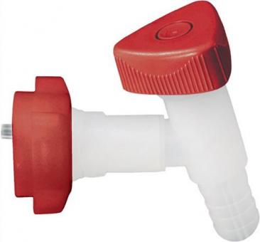 Auslaufhahn HD-PE 19mm Verschraubung - 1 ST 