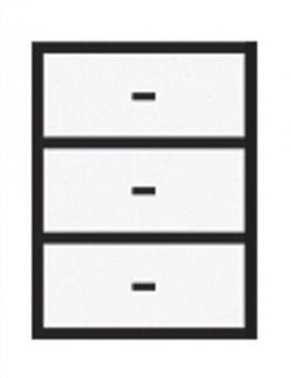 Hängeregistraturschrank H1050xB800xT600mm - 1 ST 