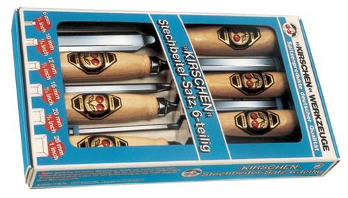 Stechbeitelsatz 6,10,12,16,20,26mm - 1 ST 
