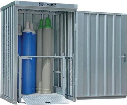 Gasflaschenlager B1420xT1490xH2250mm - 1 ST 