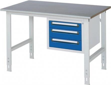 Arbeitstisch B2000xT800xH760-1080mm - 1 ST 