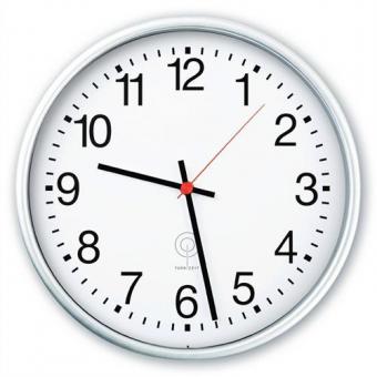 Wanduhr Funkuhr Ku.weiß 1,5 - 1 ST 
