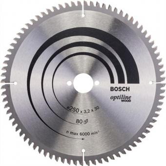 Kreissägeblatt AD 250mm Z.80 - 1 ST 