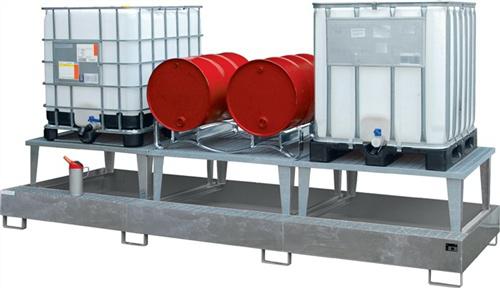 Auffangwanne 1000l L3850xB1460xH780mm - 1 ST 