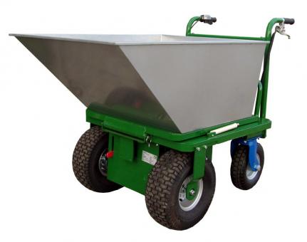 Elektroschubkarren DONKEY XL, mit Wanne 250 ltr. - 1 Stk 