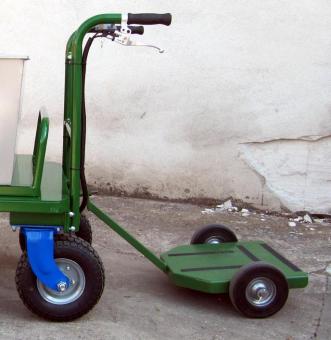 Anhänger mit Plattform zum Aufstellen - 1 Stk 