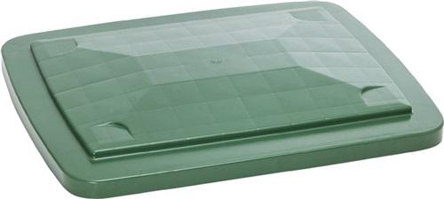 Deckel L945xB725mm grün HD-Polyethylen - 1 ST 