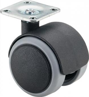 Kunststoffdoppelrolle D.40mm - 1 ST 