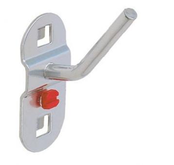 Schräghaken T14/40xØ6mm verz.f.Lochplatten - 1 BT 