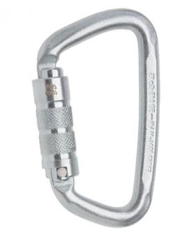 Stahlkarabiner "STEEL D TWIST", Edelrid - 1 Stk 