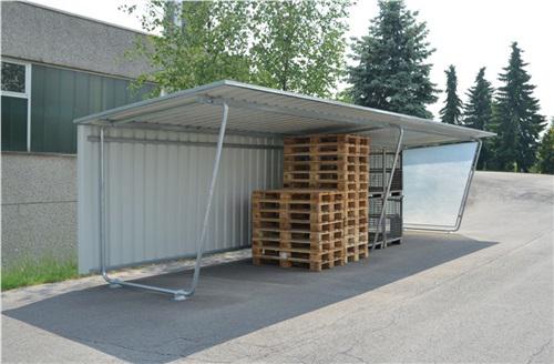 Überdachung Grund-EH,eins.B2145xH2250xT2330mm - 1 ST 