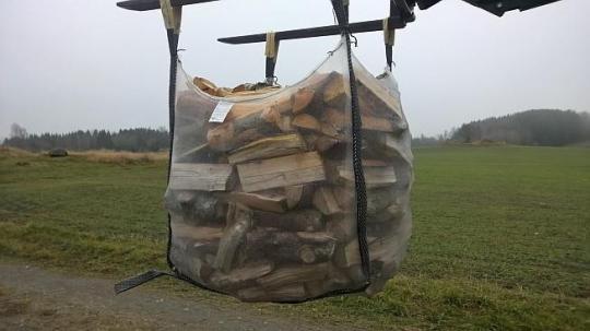 Big Bag für Brennholz 1,0m³, 5-seitig belüftet - 5 Stk 