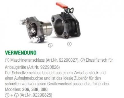 Schnellanschluss zu allen Ferrari MOTORMÄHER - 1 Stk 