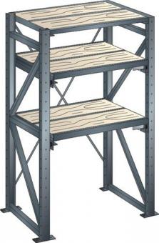 Schwerlast-Auszugsregal H2000xB1290xT1260mm - 1 ST 