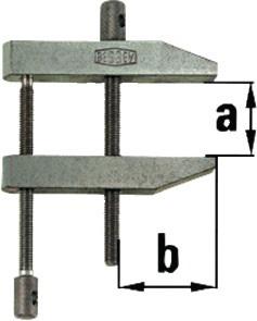 Parallelschraubzwinge PA - 1 ST 