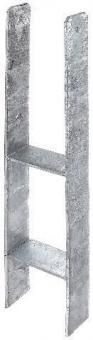 H-Pfostenträger 111x300x600x60mm - 10 ST / 1 ST 