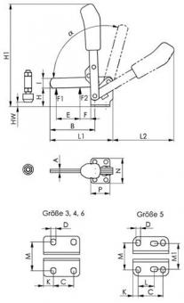 Senkrechtspanner Nr.6804 - 1 ST 