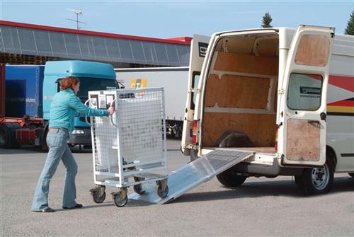 Auffahrrampe Alu.L3000xB400mm - 1 PA 