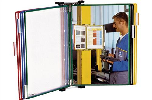 Wandhalterset 2x10 Sichttafeln - 1 KT 