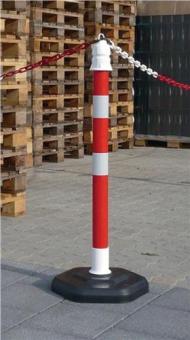 Sperrpfosten PP rot/weiß - 1 ST 