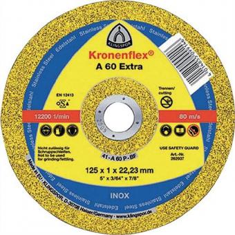 Trennscheibe A 60 Extra D125x1mm - 25 ST 