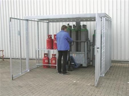 Gasflaschencontainer B3100xT2100xH2190mm - 1 ST 