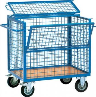 Drahtkastenwagen Ladeflächen-L1200xB800mm - 1 ST 