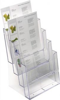 Tischprospekthalter 4 x DIN - 1 ST 