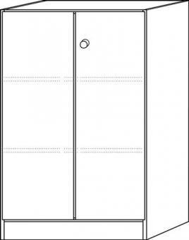 Schrank H1270xB800xT420mm - 1 ST 