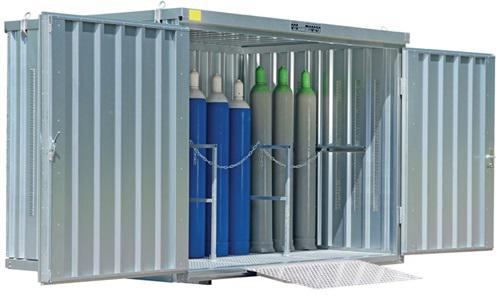 Gasflaschenlager B3050xT2170xH2250 - 1 ST 