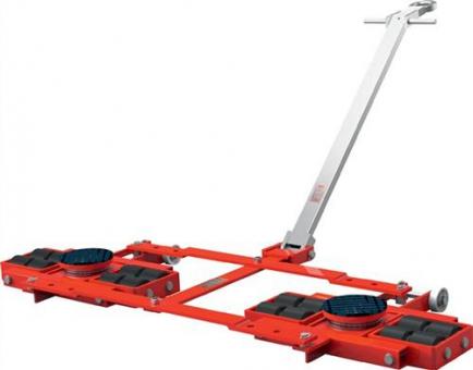 Transportfahrwerk tandem,lenkbar, - 1 ST 