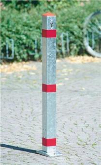 Sperrpfosten STA silber kippbar,z.Aufdübeln - 1 ST 