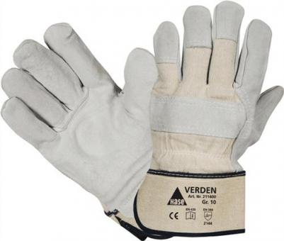Handschuhe Verden Gr.10 grau/natur - 12 PA 