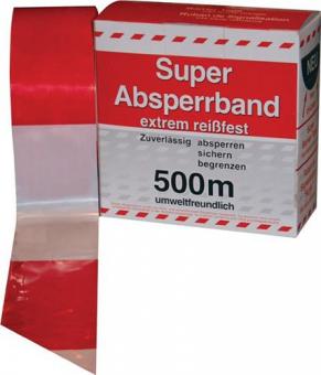 Absperrband L.500 m B.80mm - 0,03 M / 1 ST 
