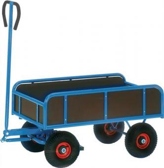 Handwagen m.4 Sperrholzwänden - 1 ST 