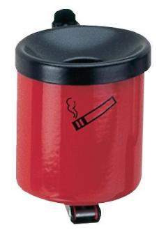Wandascher Ø110xH120mm rot - 1 ST 